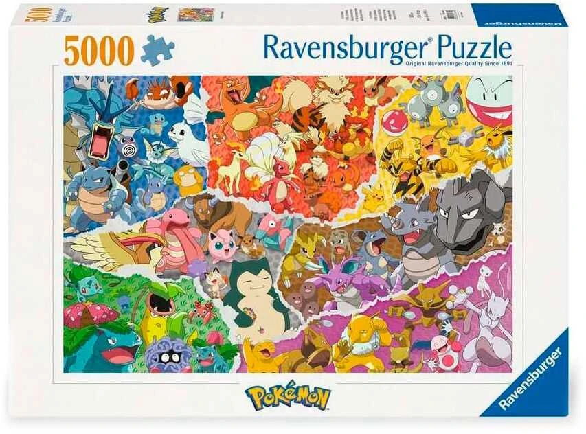 Ravensburger Dėlionė 5000 vnt. - Pokemonai