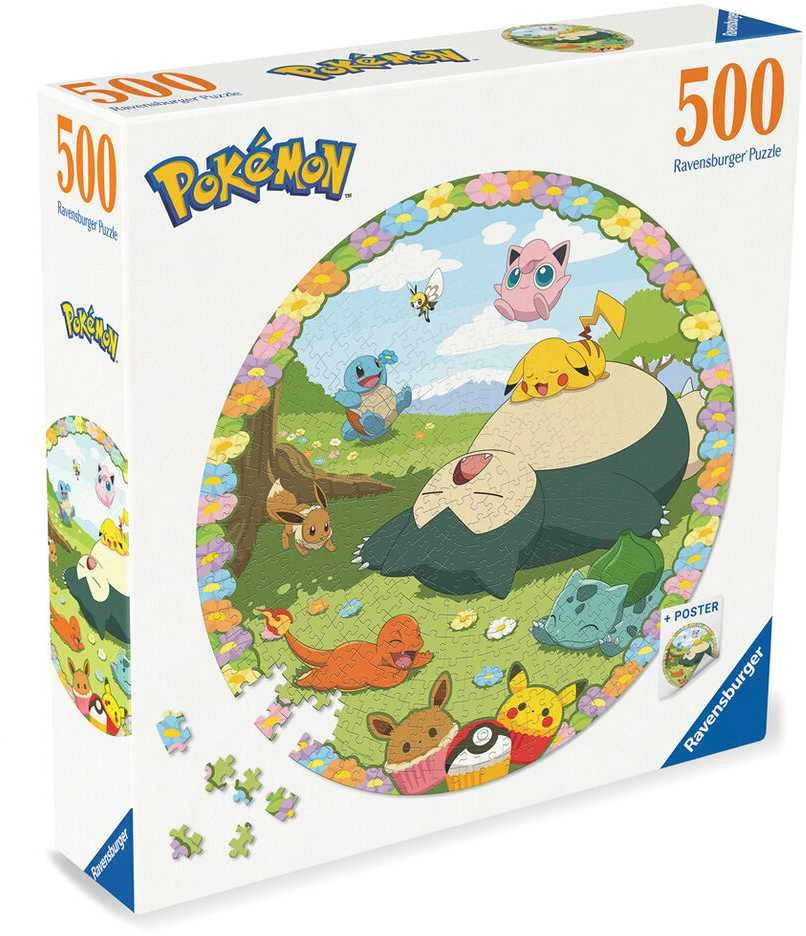 Ravensburger dėlionė 500 vnt. - Pokémonai