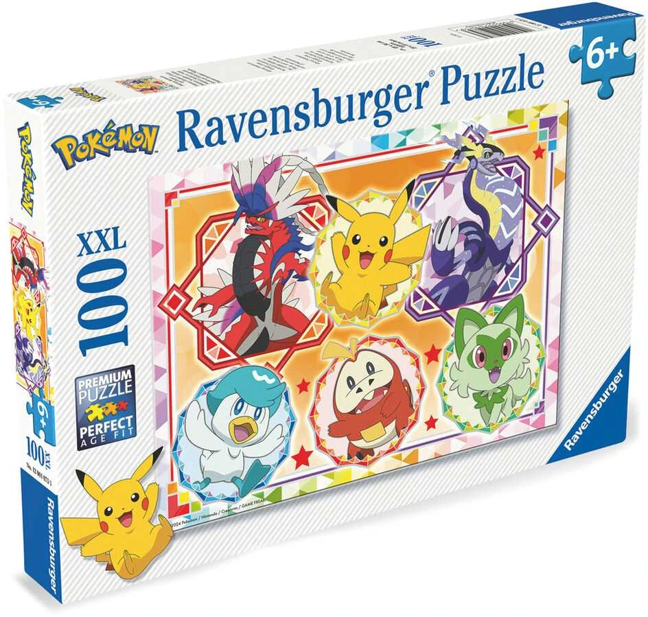 Ravensburger Dėlionė 100 vnt. - Pokemonai