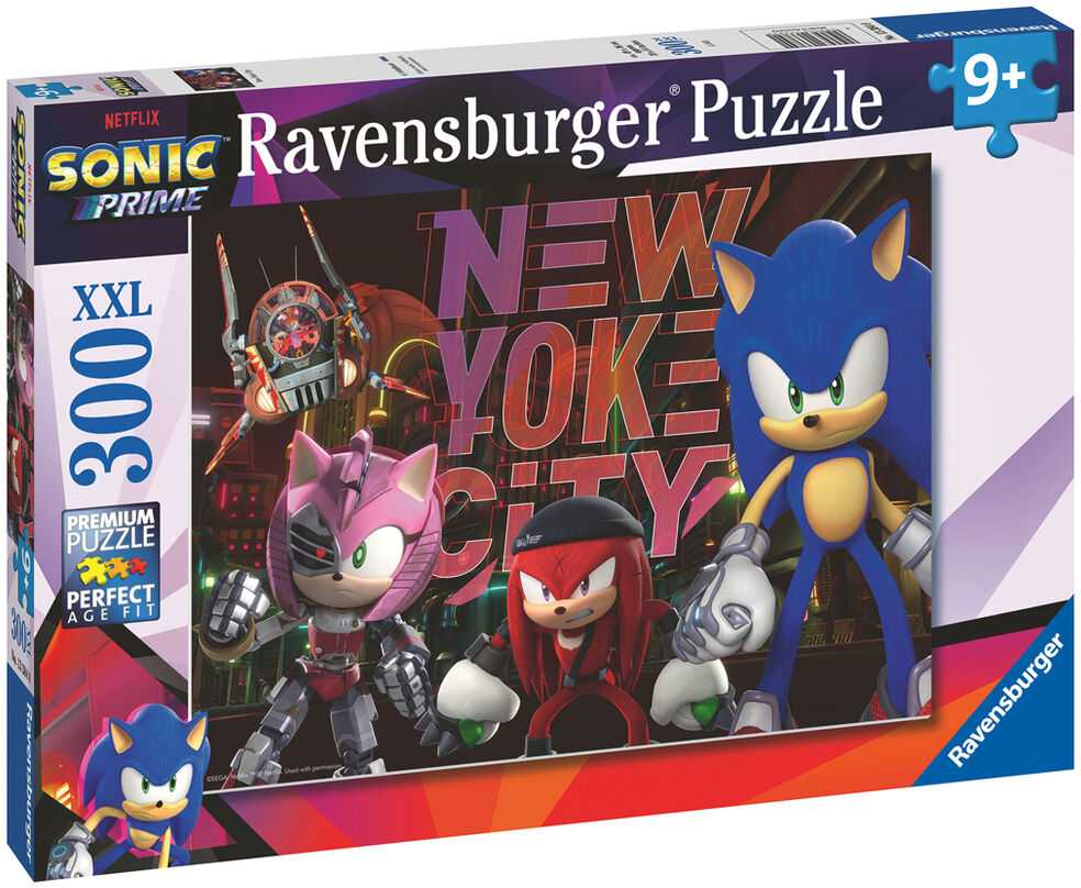Ravensburger Dėlionė 300 vnt. - Sonic