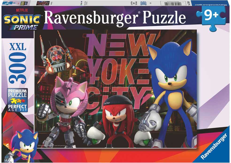 Ravensburger Dėlionė 300 vnt. - Sonic