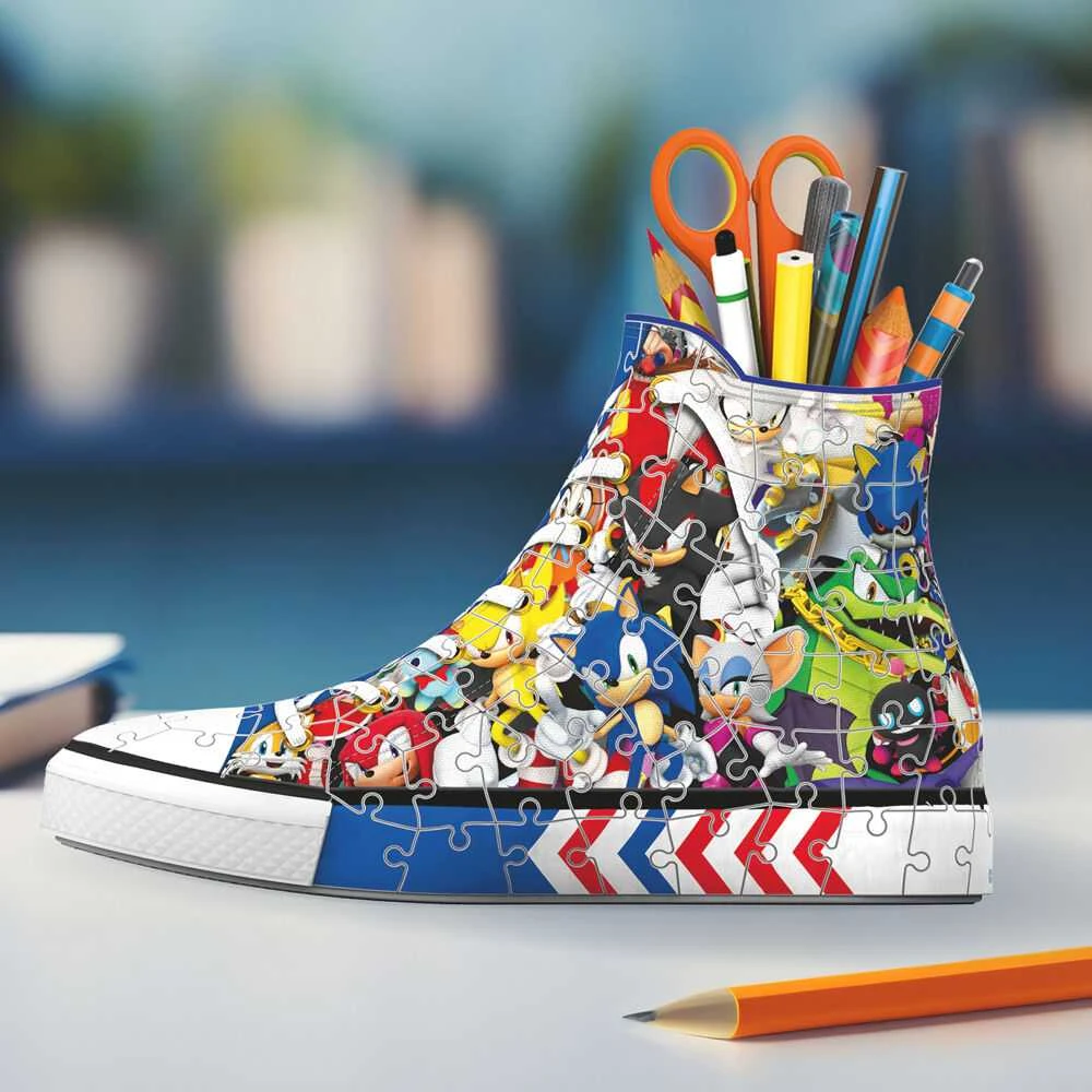 Ravensburger 3D dėlionė Sportbačiai Sonic the Hedgehog