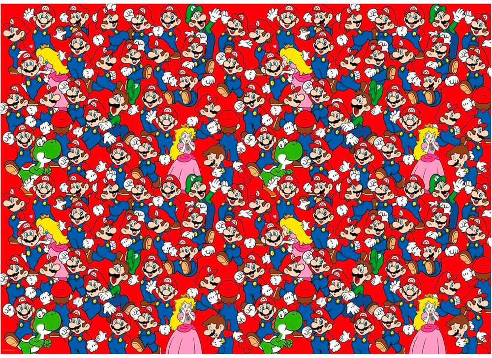 Ravensburger Dėlionė 1000 vnt. - Super Mario aprašymas - Prekės nuotrauka