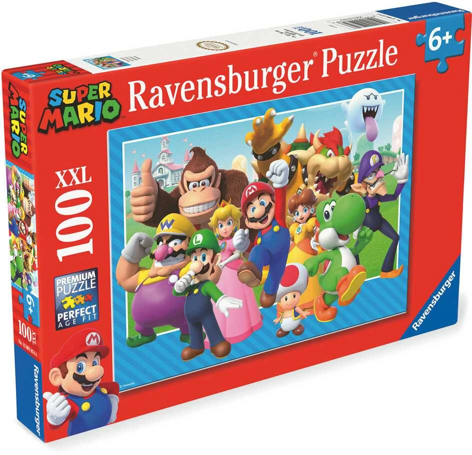 Ravensburger Dėlionė 100 vnt. - Super Mario