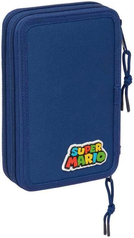 Safta Super Mario Bros Mamma Mia double pencil case 29pcs