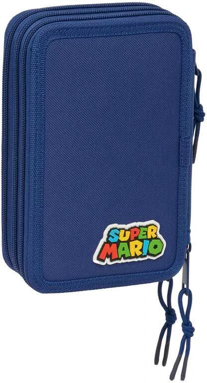 Safta Super Mario Bros Mamma Mia triple pencil case 37pcs