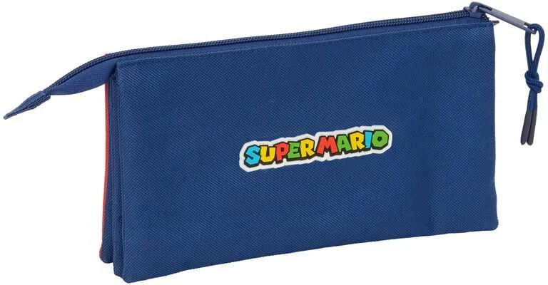 Safta Super Mario Bros Mamma Mia triple pencil case