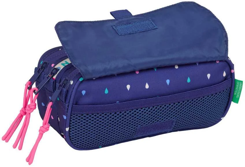 Safta Benetton Drop triple pencil case