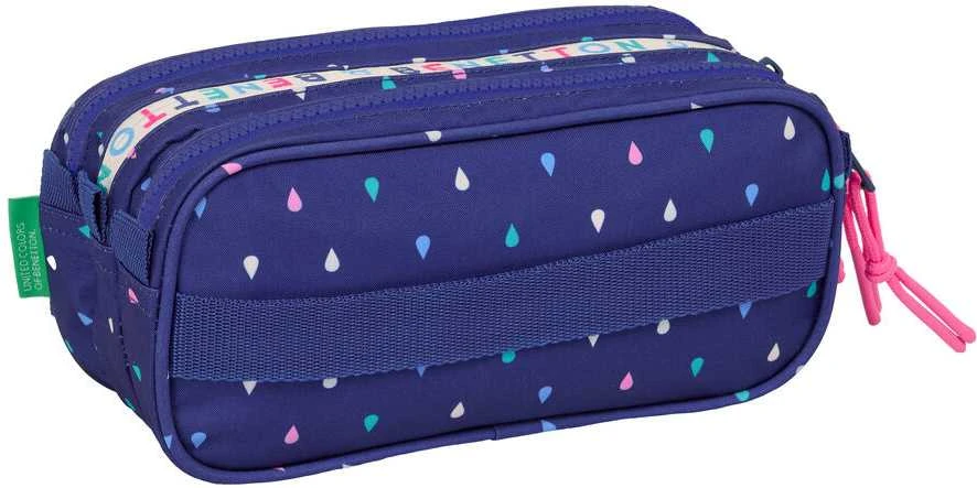 Safta Benetton Drop triple pencil case