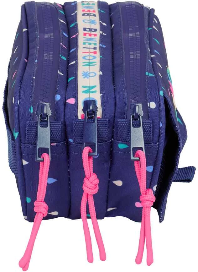 Safta Benetton Drop triple pencil case