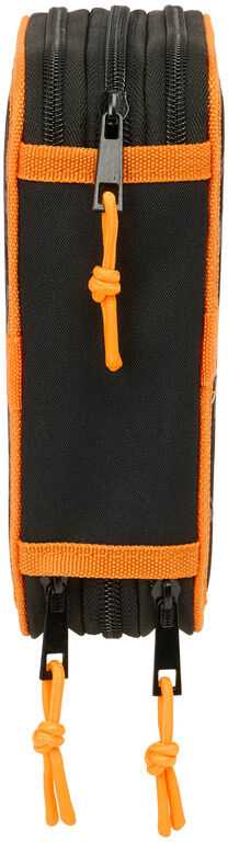 Safta Naruto Shippuden triple pencil case 37pcs