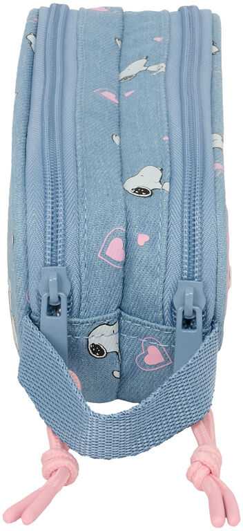 Safta Peanuts Snoopy double pencil case