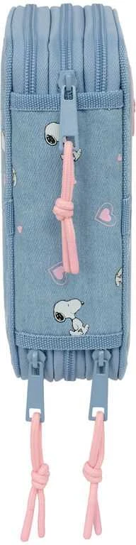 Safta Peanuts Snoopy triple pencil case 37pcs