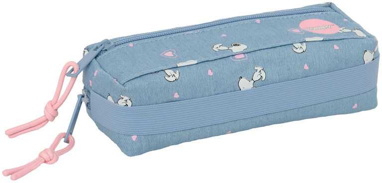 Safta Peanuts Snoopy triple pencil case