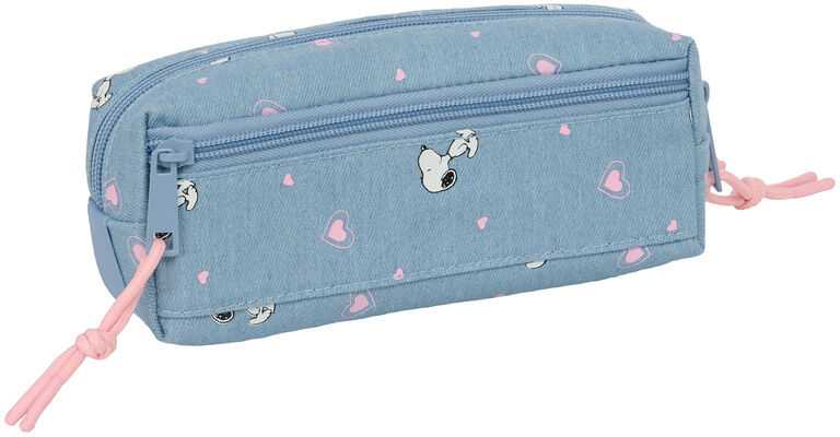 Safta Peanuts Snoopy triple pencil case