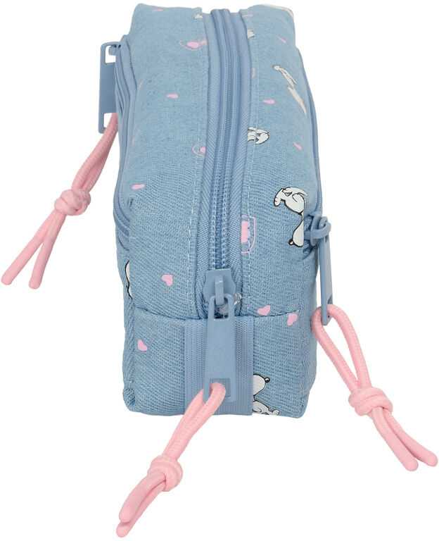 Safta Peanuts Snoopy triple pencil case
