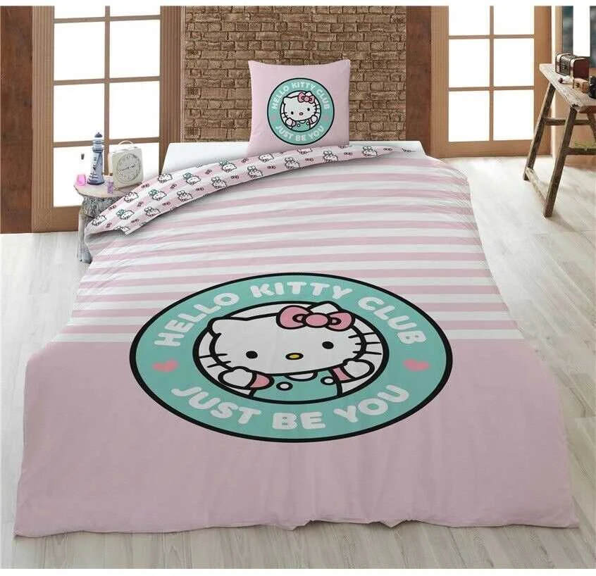 Sanrio Hello Kitty policotton duvet cover bed 90cm