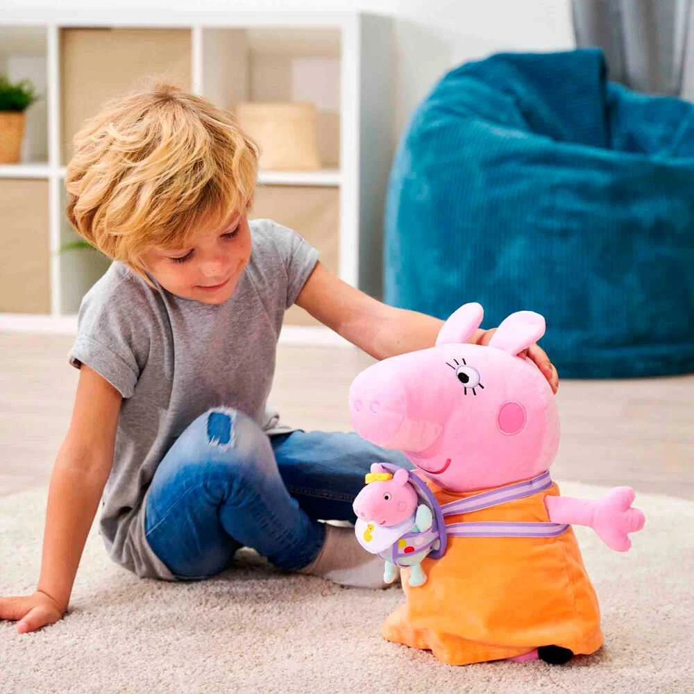 SIMBA Peppa Pig - Pliušinis žaislas - Mumija Pig New Era 33 cm (109261502)