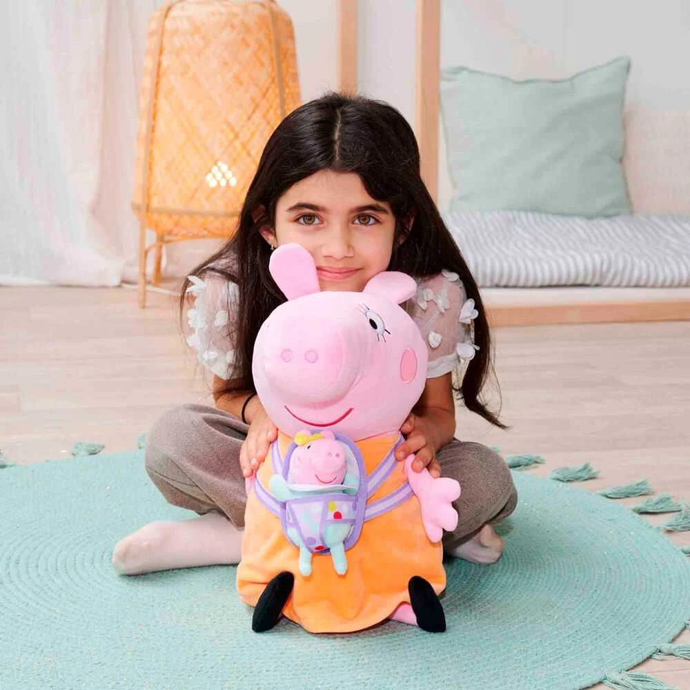 SIMBA Peppa Pig - Pliušinis žaislas - Mumija Pig New Era 33 cm (109261502)