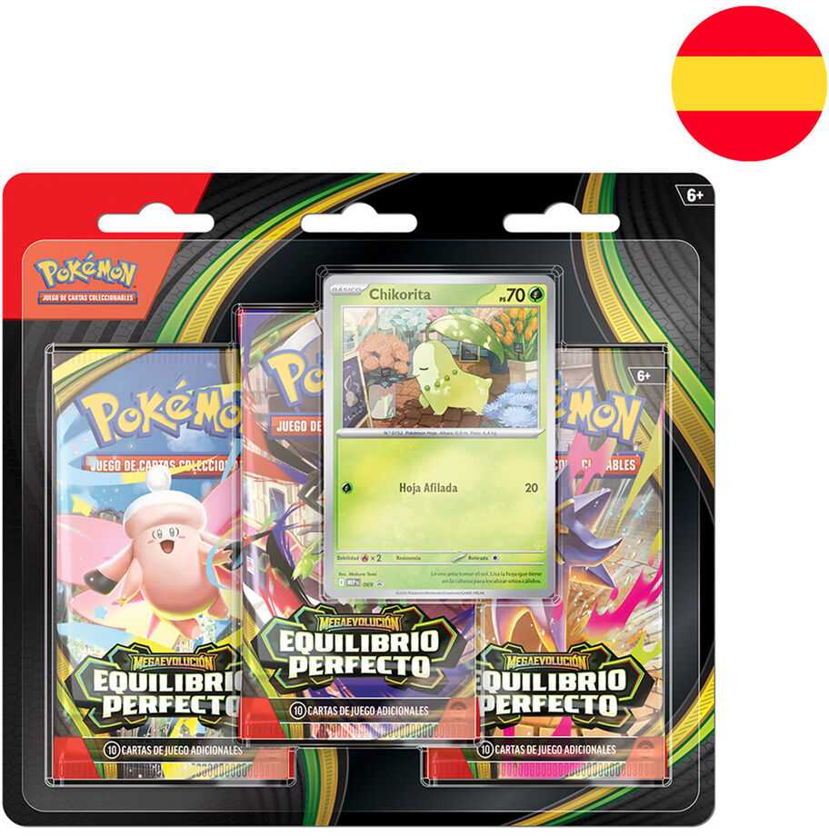 Spanish Pokemon Perfect Order pack of card games 3 envelopes