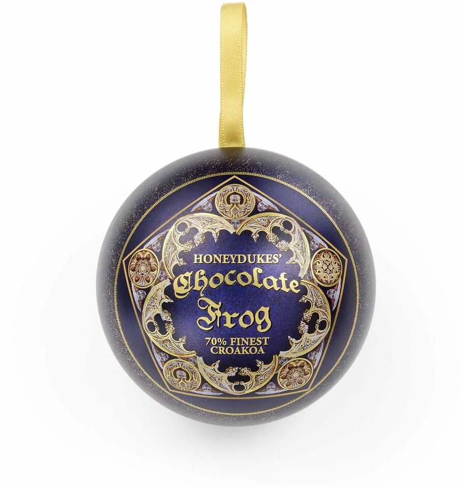 The Carat Shop Harry Potter Chocolate Frog Pin + Christmas ball