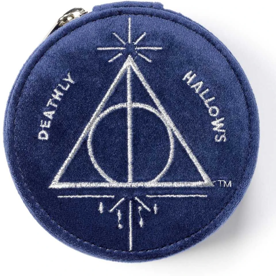 The Carat Shop Harry Potter Deathly Hallows velvet jewellery box
