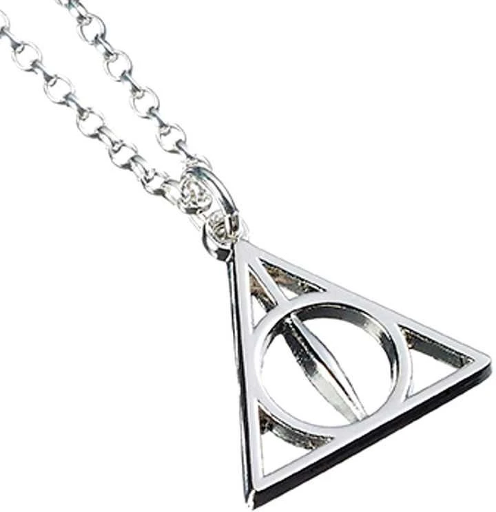The Carat Shop Harry Potter Deathly Hallows sidabrinis pakabukas