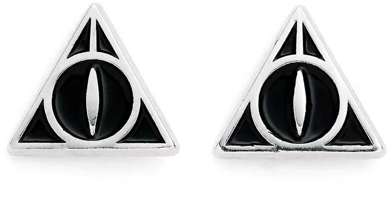 The Carat Shop Harry Potter Deathly Hallows stud earrings
