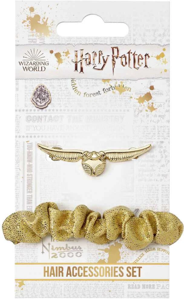 Harry Potter auksinis papuošalų plaukams rinkinys
