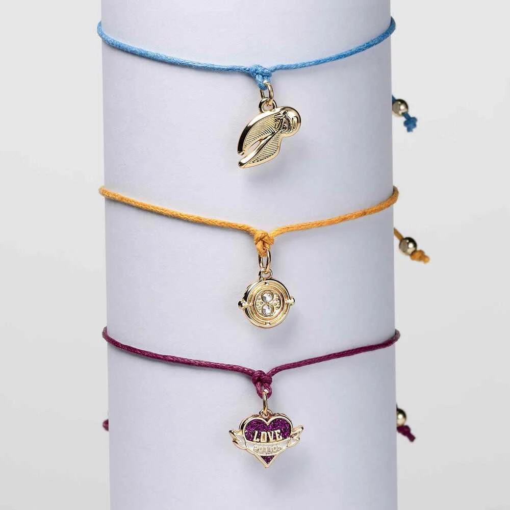The Carat Shop Harry Potter Golden Snitch Friendship Set 3 bracelets