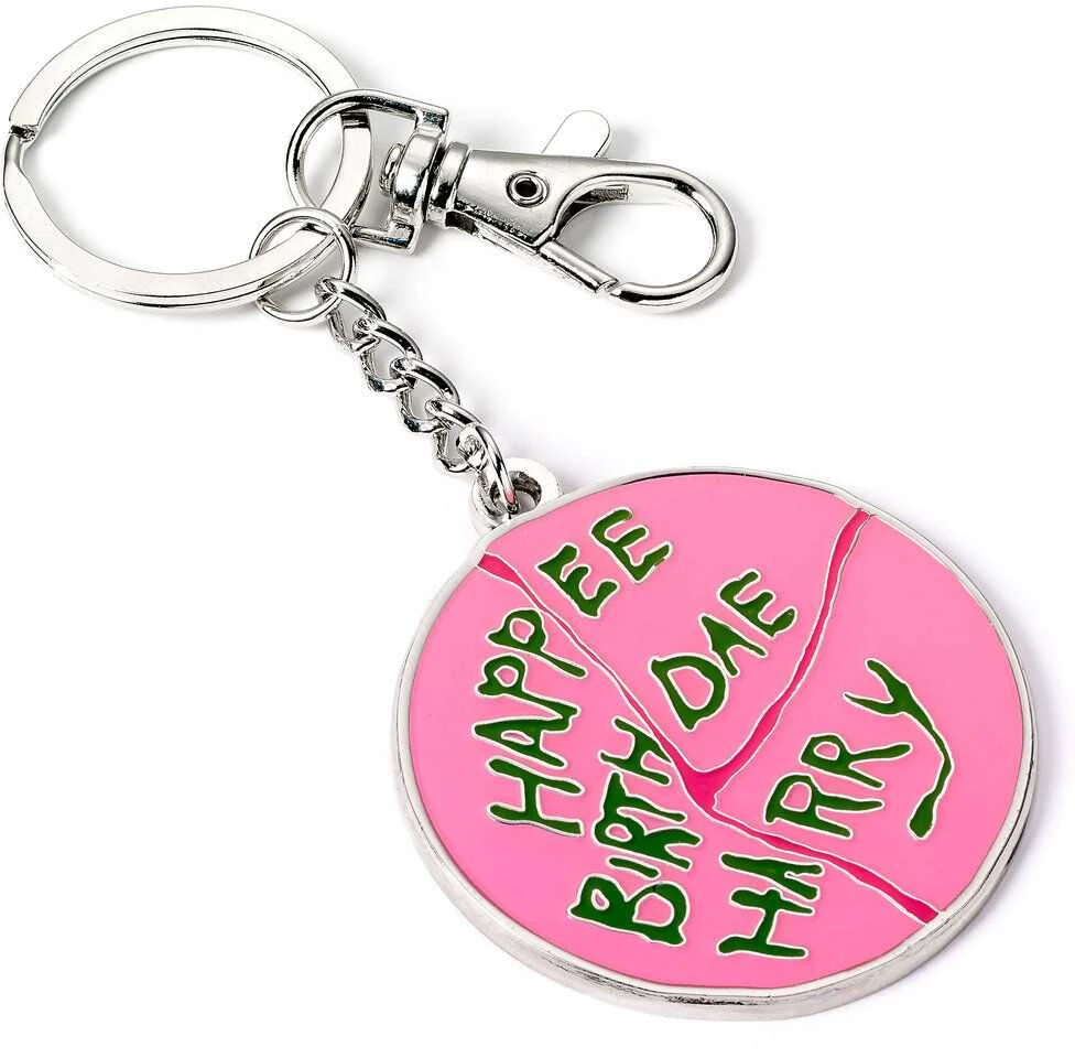 The Carat Shop Harry Potter Happee Birthdae Cake keychain