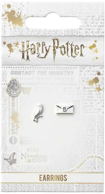 The Carat Shop Harry Potter Hedwig and Letter sidabrinis plated stud earrings
