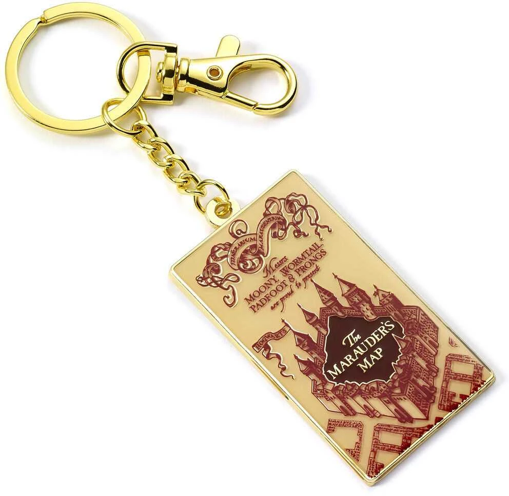 The Carat Shop Harry Potter Marauders' Map keychain