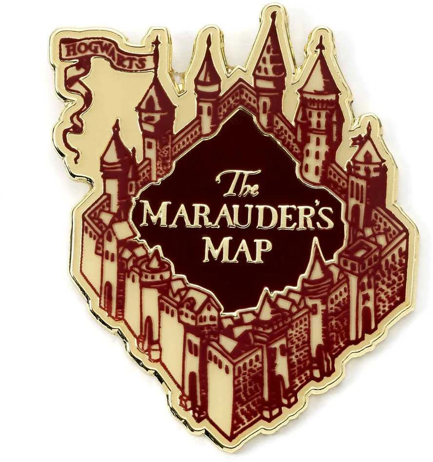 The Carat Shop Harry Potter Marauders' Map pin badge