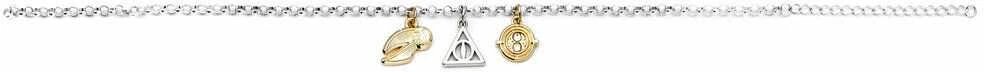 The Carat Shop Harry Potter sidabrinis charm bracelet