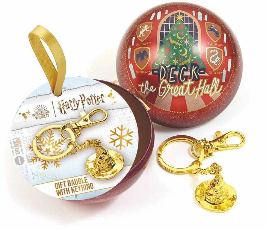 The Carat Shop Harry Potter Sorting Hat Keychain + Christmas ball