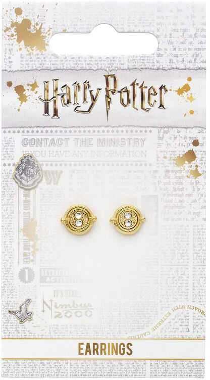 The Carat Shop Harry Potter Time Turner auksinis plated stud earrings