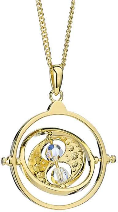 The Carat Shop Harry Potter Time Turner sterling sidabrinis auksinis plated pakabukas