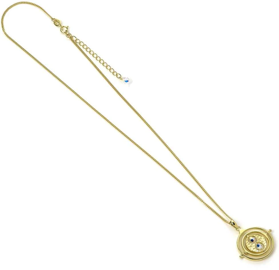 The Carat Shop Harry Potter Time Turner sterling sidabrinis auksinis plated pakabukas