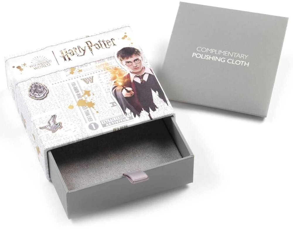 The Carat Shop Harry Potter Time Turner sterling sidabrinis auksinis plated pakabukas