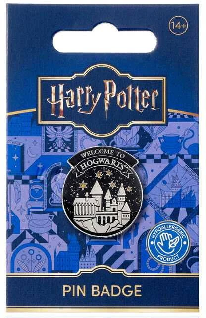 The Carat Shop Harry Potter Welcome to Hogwarts pin badge
