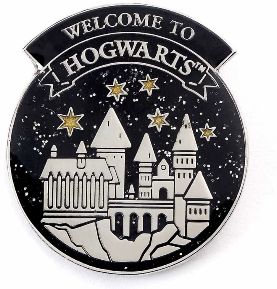 The Carat Shop Harry Potter Welcome to Hogwarts pin badge