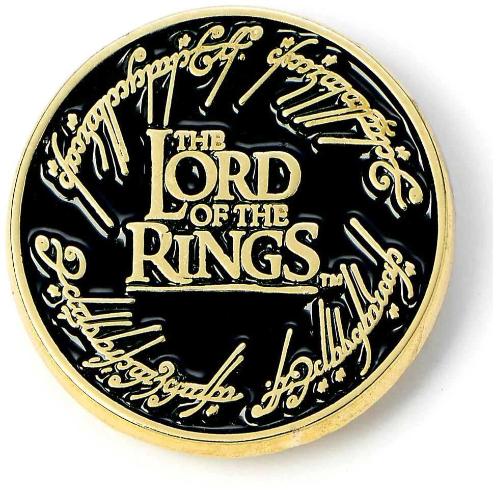 The Carat Shop The Lord of the Rings Logo pin badge
