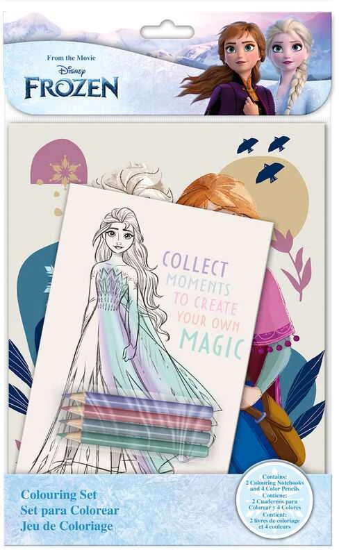 Kids Licensing Disney Frozen coloring set + notebook