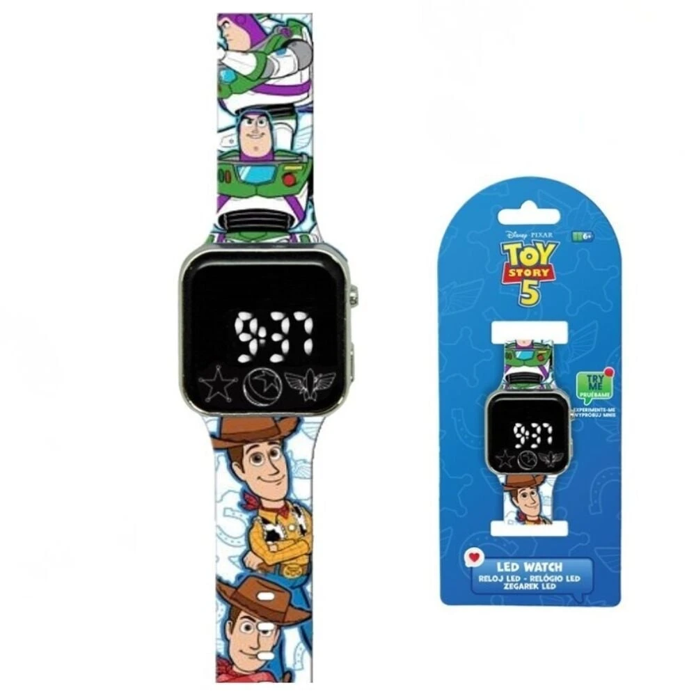 Išmanusis laikrodis KIDS Toy Story 5 Chudy Woody Skaitmeninis Laikrodis LED Dziecięcy Dla Dziecka Dzieci / Tsf4022 (SB11925)