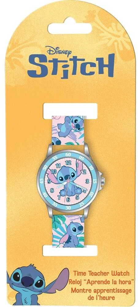 Išmanusis laikrodis Kids Euroswan Vaikiškas Euroswan Solid klasikinis laikrodis su rankų darbo Lilo ir Stitch Ohana vaikams / Las9011/ Stitch