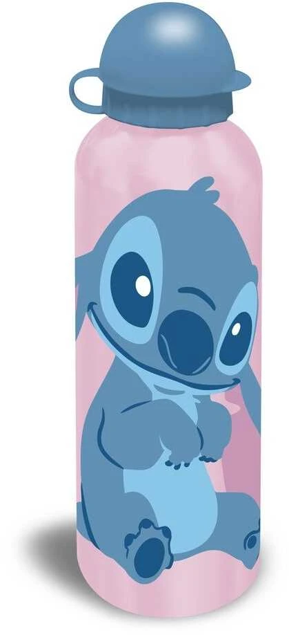 Kids Euroswan Vaikams skirtas „Euroswan“ – licencijuoti aksesuarai iš aliuminio buteliuko su snapeliu – 500 ml – „Stitch and Angel“