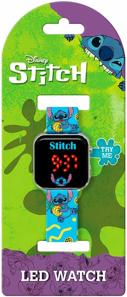 Kids Licensing Vaikų licencijavimo LED laikrodis Lilo&Stitch KiDS licencijavimas