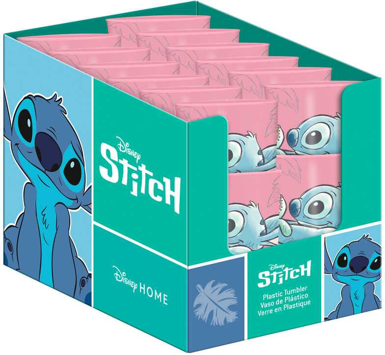 Kids Euroswan - Akcesoria licencyjne Kids Euroswan - Priedai licencyjne Plastikinis puodelis - 250 ml - Pastelinis | Lilo ir Stitch