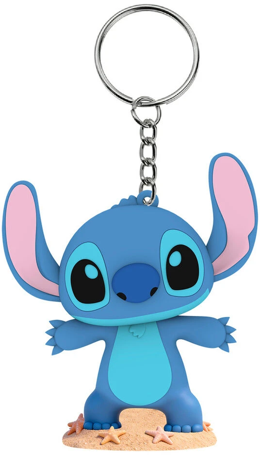 Kids Licensing Breloczek KIDS Pakabutis latarka Stitch LED do kluczy i plecaka vaikams produkt su licencją / St00150 (SB12160)